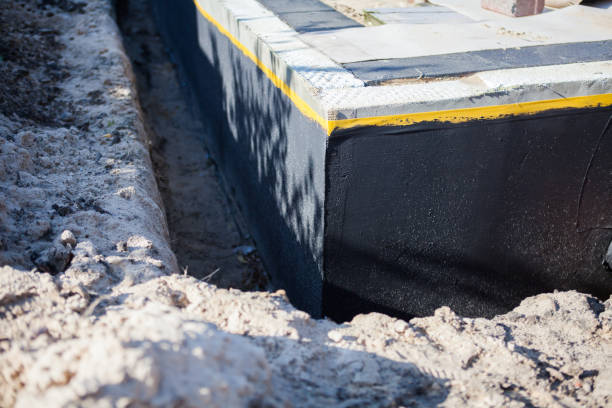 Residential Foundation Crack Repair installation at a Lemont, PA home by SJ Waterproofing Pros