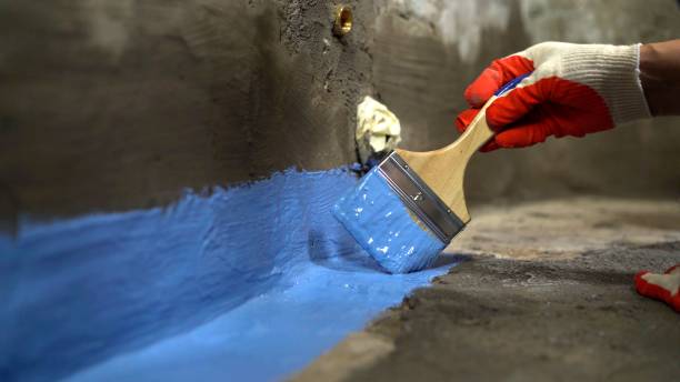 SJ Waterproofing Pros commercial waterproofing team near Lemont, PA